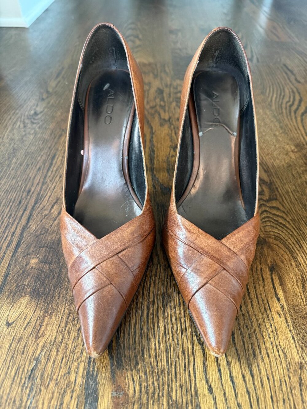 Aldo Brown Heels